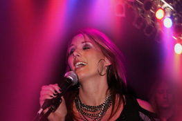 Christy Angeletti on stage